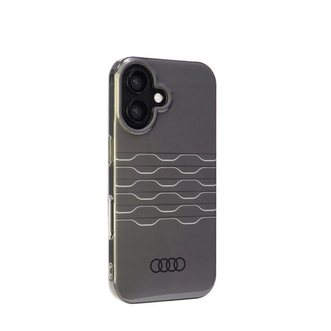 Audi Audi iPhone 16 Backcover hoesje IML A6 - Zwart