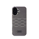 Audi Audi iPhone 16 Backcover hoesje IML A6 - Zwart