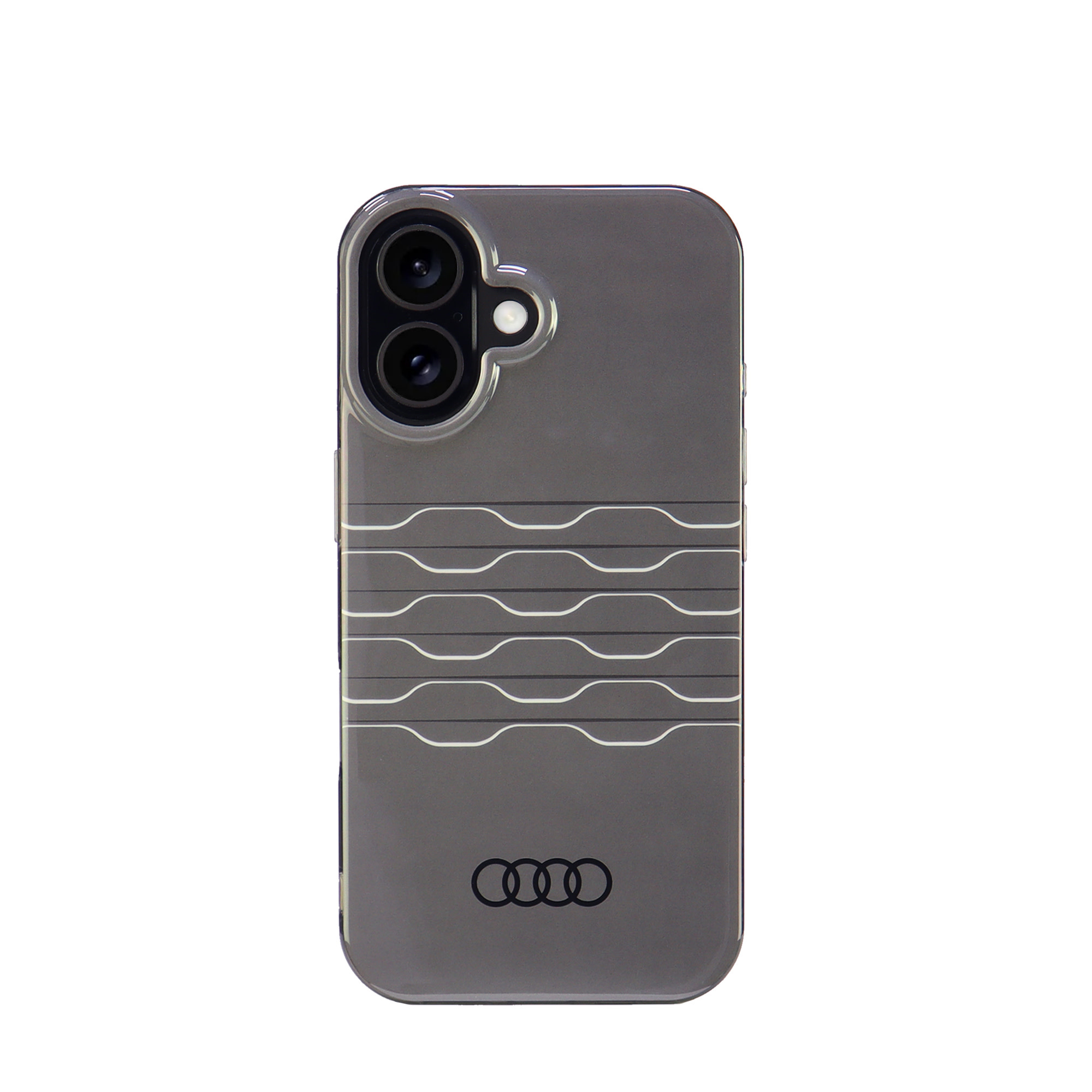 Audi Audi iPhone 16 Backcover hoesje IML A6 - Zwart