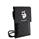 Karl Lagerfeld Karl Lagerfeld Wallet bag Wallet tas Saffiano mono pin Choupette - Black Karl Lagerfeld Karl Lagerfeld Wallet bag Wallet tas Saffiano mono pin Choupette - Black