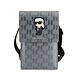 Karl Lagerfeld Karl Lagerfeld 7 inch phone pouch - Monogram - Silber Karl Lagerfeld Karl Lagerfeld 7 inch phone pouch - Monogram - Silber