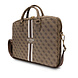 Guess Guess 15 Inch PU Leather Laptop- en Tablettas 4G stripes - Bruin Guess Guess 15 Inch PU Leather Laptop- en Tablettas 4G stripes - Bruin