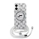 Karl Lagerfeld Karl Lagerfeld iPhone 16 Back cover case - Magsafe IML KC heads - cord - Transparent Karl Lagerfeld Karl Lagerfeld iPhone 16 Back cover case - Magsafe IML KC heads - cord - Transparent