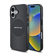 AMG AMG iPhone 16 Back cover coque Magsafe double layer - Noir AMG AMG iPhone 16 Back cover coque Magsafe double layer - Noir