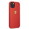 Ferrari Ferrari iPhone 13 Back cover case - Metal Logo - Red
