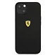 Ferrari Ferrari iPhone 14 & 13 Backcover hoesje - Metal Logo - Zwart Ferrari Ferrari iPhone 14 & 13 Backcover hoesje - Metal Logo - Zwart