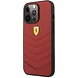 Ferrari Ferrari iPhone 13 Pro Backcover hoesje Quilted - Rood Ferrari Ferrari iPhone 13 Pro Backcover hoesje Quilted - Rood