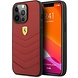 Ferrari Ferrari iPhone 13 Pro Backcover hoesje Quilted - Rood Ferrari Ferrari iPhone 13 Pro Backcover hoesje Quilted - Rood