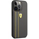 Ferrari Ferrari iPhone 13 Pro Backcover hoesje Stripes - Geel Ferrari Ferrari iPhone 13 Pro Backcover hoesje Stripes - Geel