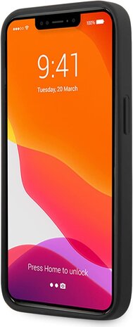 Ferrari Ferrari iPhone 13 Pro Back-Cover hul - Stripes - Gelb Ferrari Ferrari iPhone 13 Pro Back-Cover hul - Stripes - Gelb