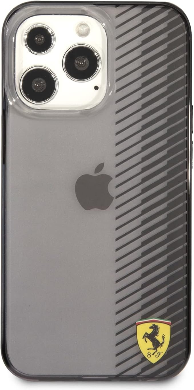Ferrari Ferrari iPhone 13 Pro Backcover hoesje Gradients - Zwart, foto 3 van 5