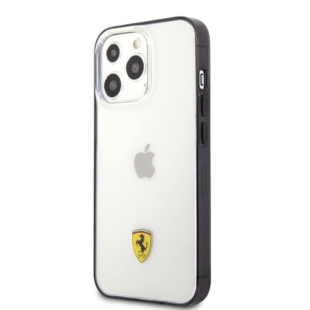 Ferrari Ferrari iPhone 13 Pro Back cover coque Sockproof - Noir Ferrari Ferrari iPhone 13 Pro Back cover coque Sockproof - Noir