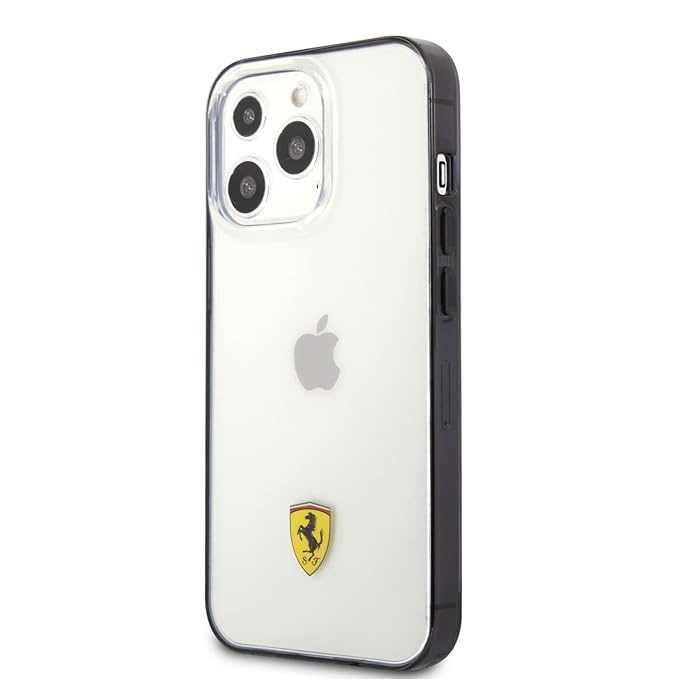 Ferrari Ferrari iPhone 13 Pro Backcover hoesje Sockproof - Zwart, foto 2 van 5