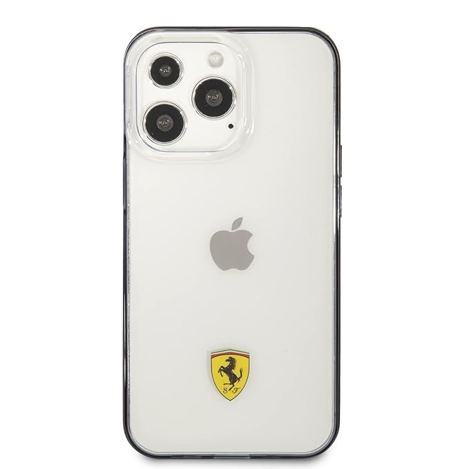 Ferrari Ferrari iPhone 13 Pro Backcover hoesje Sockproof - Zwart, foto 3 van 5