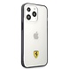 Ferrari Ferrari iPhone 13 Pro Backcover hoesje Sockproof - Zwart Ferrari Ferrari iPhone 13 Pro Backcover hoesje Sockproof - Zwart