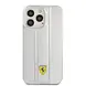 Ferrari Ferrari iPhone 13 Pro Backcover hoesje 3D Stripes - Zilver Ferrari Ferrari iPhone 13 Pro Backcover hoesje 3D Stripes - Zilver