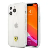 Ferrari Ferrari iPhone 13 Pro Back cover coque 3D Stripes - Transparent Ferrari Ferrari iPhone 13 Pro Back cover coque 3D Stripes - Transparent
