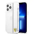 Ferrari Ferrari iPhone 13 Pro Backcover hoesje 3D Lines - Zwart