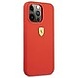 Ferrari Ferrari iPhone 13 Pro Backcover hoesje Metal Logo - Rood Ferrari Ferrari iPhone 13 Pro Backcover hoesje Metal Logo - Rood