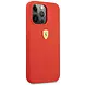 Ferrari Ferrari iPhone 13 Pro Backcover hoesje Metal Logo - Rood Ferrari Ferrari iPhone 13 Pro Backcover hoesje Metal Logo - Rood