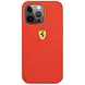 Ferrari Ferrari iPhone 13 Pro Backcover hoesje Metal Logo - Rood Ferrari Ferrari iPhone 13 Pro Backcover hoesje Metal Logo - Rood