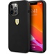 Ferrari Ferrari iPhone 13 Pro Backcover hoesje Metal Logo - Zwart Ferrari Ferrari iPhone 13 Pro Backcover hoesje Metal Logo - Zwart