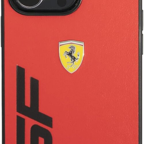 Ferrari Ferrari iPhone 13 Pro Backcover hoesje SF Logo - Rood