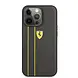 Ferrari Ferrari iPhone 13 Pro Max Back cover case - Lines Grey - Yellow Ferrari Ferrari iPhone 13 Pro Max Back cover case - Lines Grey - Yellow