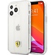 Ferrari Ferrari iPhone 13 Pro Max Back cover coque 3D Stripes - Transparent Ferrari Ferrari iPhone 13 Pro Max Back cover coque 3D Stripes - Transparent