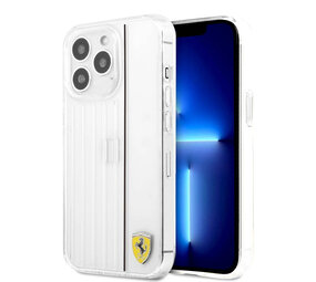 Ferrari Ferrari iPhone 13 Pro Max Back cover case - 3D Lines - Black Ferrari Ferrari iPhone 13 Pro Max Back cover case - 3D Lines - Black