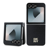 DKNY DKNY Samsung Galaxy Z Flip 6 Repeat Pattern Stack Logo - Black