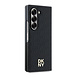 DKNY DKNY Galaxy Z Fold 6 Leather Repeat Pattern Stack Logo MagSafe Case - Black DKNY DKNY Galaxy Z Fold 6 Leather Repeat Pattern Stack Logo MagSafe Case - Black