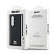 DKNY DKNY Galaxy Z Fold 6 Leather Repeat Pattern Stack Logo MagSafe Case - Black DKNY DKNY Galaxy Z Fold 6 Leather Repeat Pattern Stack Logo MagSafe Case - Black