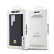 DKNY DKNY Galaxy S24 Ultra Leather Repeat Pattern Stack Logo Magsafe Cas - Black DKNY DKNY Galaxy S24 Ultra Leather Repeat Pattern Stack Logo Magsafe Cas - Black