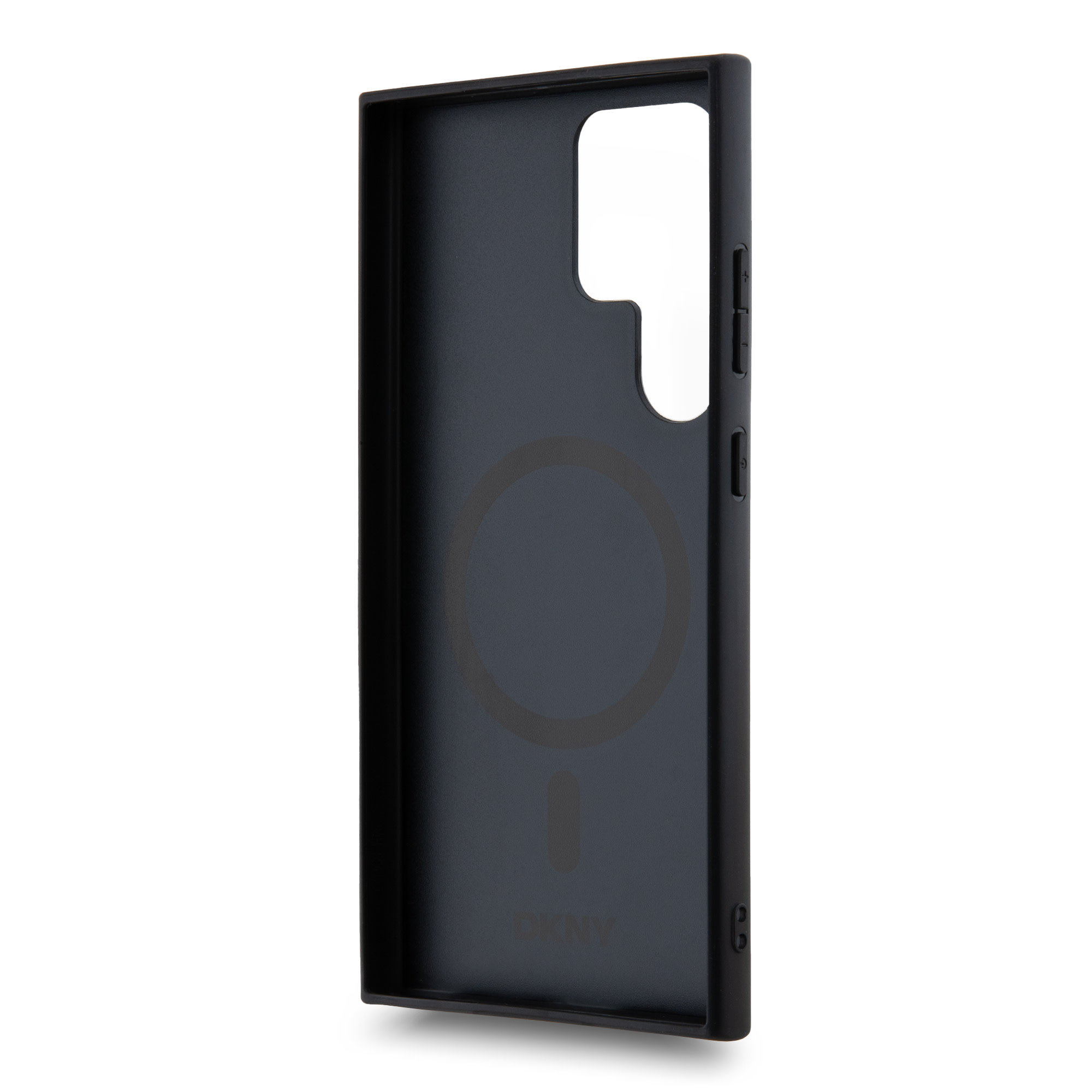 DKNY DKNY Galaxy S24 Ultra Backcover Case - Magsafe - Leather Repeat Pattern - Zwart, foto 6 van 6