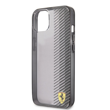 Ferrari Ferrari iPhone 13 Backcover hoesje Gradients - Zwart Ferrari Ferrari iPhone 13 Backcover hoesje Gradients - Zwart