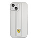 Ferrari Ferrari iPhone 13 Back cover case - 3D Stripes - Silver Ferrari Ferrari iPhone 13 Back cover case - 3D Stripes - Silver