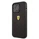 Ferrari Ferrari iPhone 14 Pro Back cover case - Leather Perfo - Red Ferrari Ferrari iPhone 14 Pro Back cover case - Leather Perfo - Red