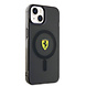Ferrari Ferrari iPhone 14 Plus Backcover hoesje Magsafe Translucent - Zwart Ferrari Ferrari iPhone 14 Plus Backcover hoesje Magsafe Translucent - Zwart