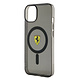 Ferrari Ferrari iPhone 14 Plus Backcover hoesje Magsafe Translucent - Zwart Ferrari Ferrari iPhone 14 Plus Backcover hoesje Magsafe Translucent - Zwart