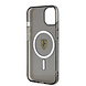 Ferrari Ferrari iPhone 14 Plus Backcover hoesje Magsafe Translucent - Zwart Ferrari Ferrari iPhone 14 Plus Backcover hoesje Magsafe Translucent - Zwart