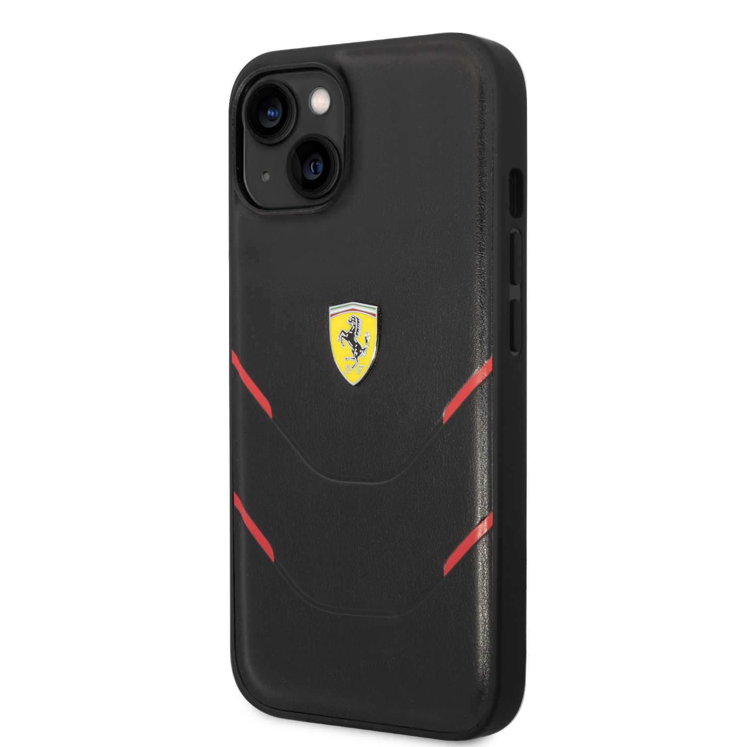 Ferrari Ferrari iPhone 14 Plus Backcover hoesje Hot Stamp - Zwart, foto 2 van 6
