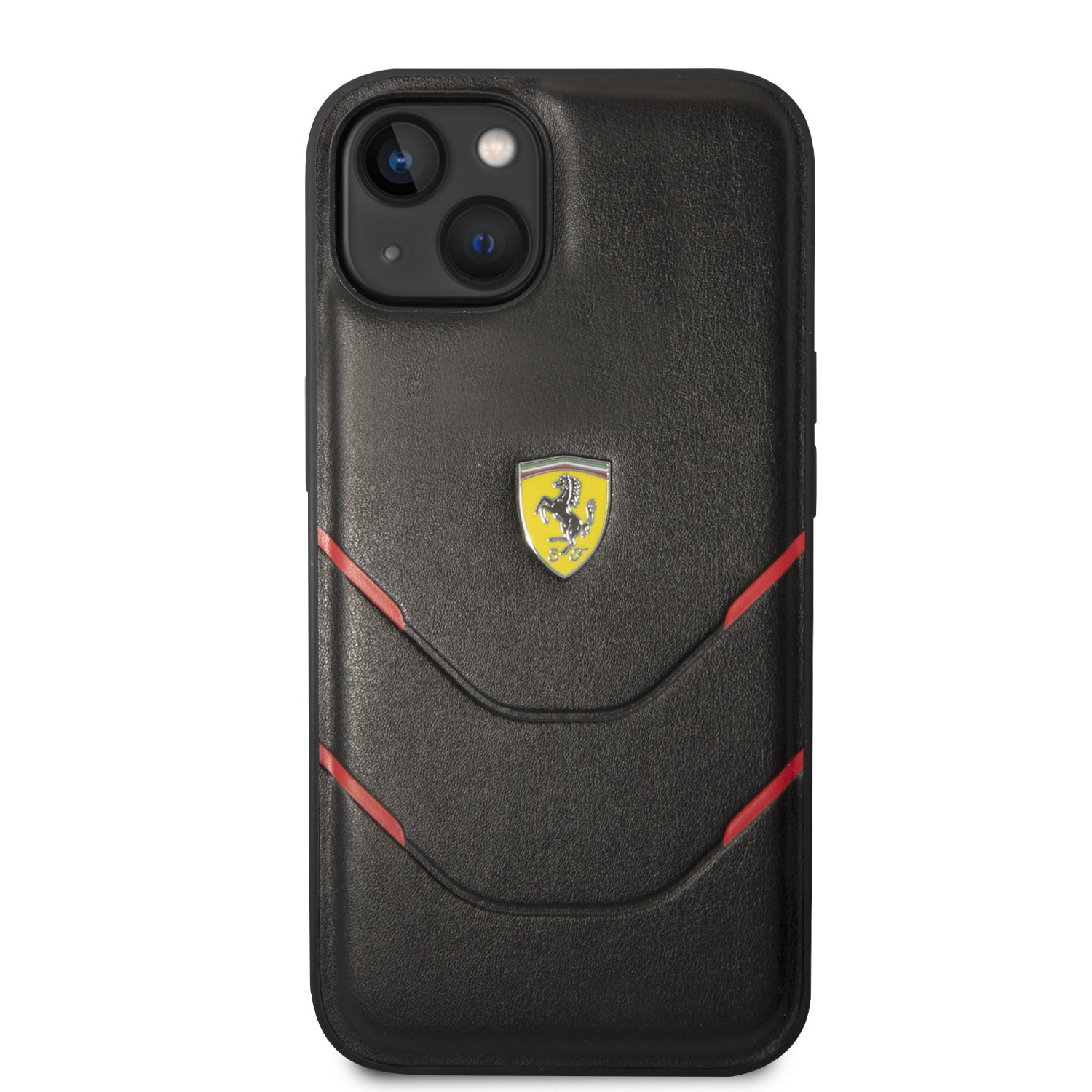 Ferrari Ferrari iPhone 14 Plus Backcover hoesje Hot Stamp - Zwart, foto 3 van 6