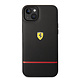 Ferrari Ferrari iPhone 14 Plus Backcover hoesje Perforated - Zwart Ferrari Ferrari iPhone 14 Plus Backcover hoesje Perforated - Zwart