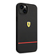 Ferrari Ferrari iPhone 14 Plus Backcover hoesje Perforated - Zwart Ferrari Ferrari iPhone 14 Plus Backcover hoesje Perforated - Zwart