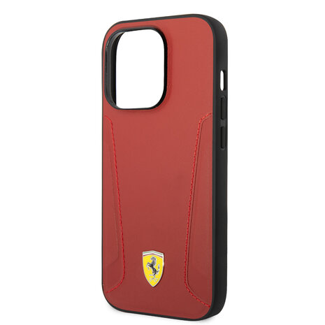 Ferrari Ferrari iPhone 14 Pro Max Back cover coque BU Red - Rouge Ferrari Ferrari iPhone 14 Pro Max Back cover coque BU Red - Rouge