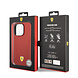 Ferrari Ferrari iPhone 14 Pro Max Back cover coque BU Red - Rouge Ferrari Ferrari iPhone 14 Pro Max Back cover coque BU Red - Rouge