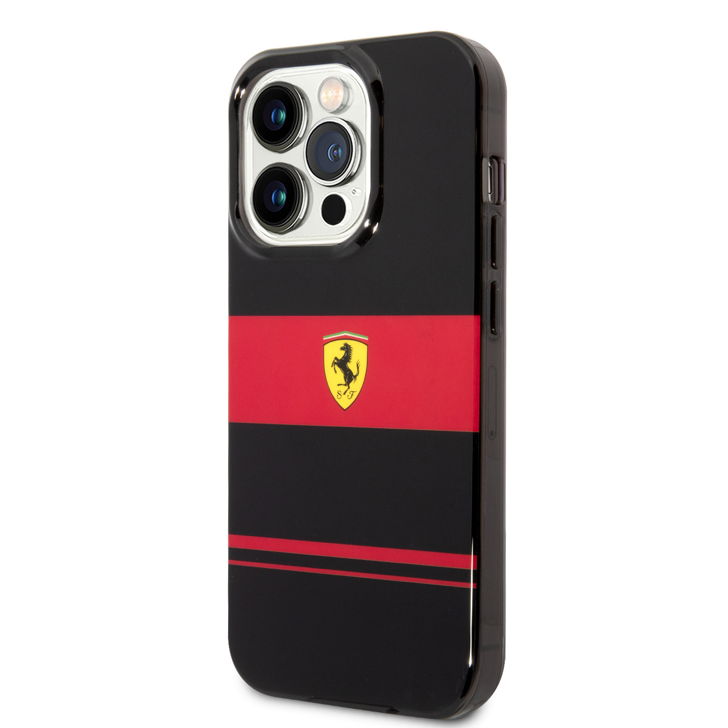 Ferrari Ferrari iPhone 14 Pro Backcover hoesje Magsafe Bicolor - Zwart, foto 2 van 6