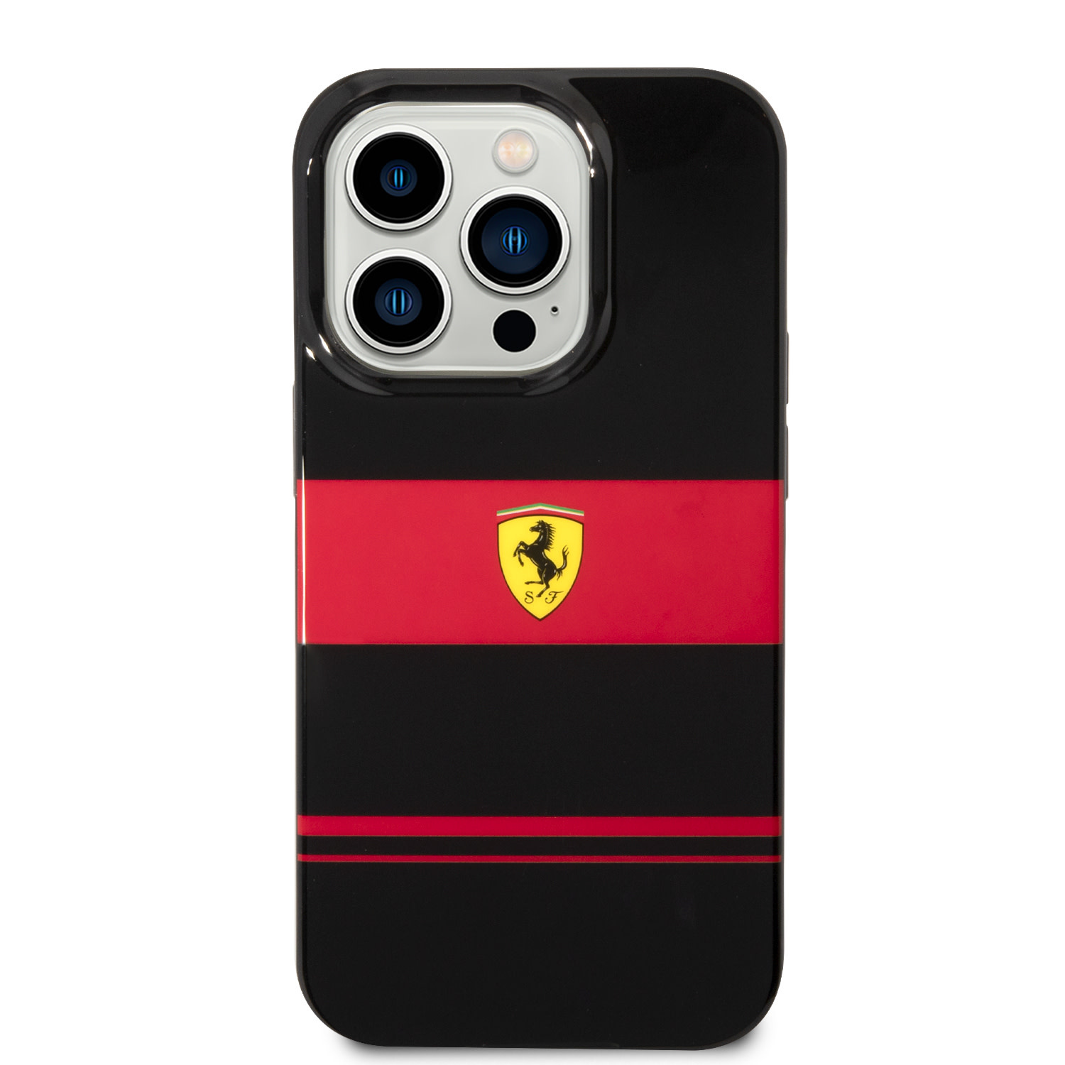 Ferrari Ferrari iPhone 14 Pro Backcover hoesje Magsafe Bicolor - Zwart, foto 4 van 6