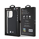 BMW BMW iPhone 16 Pro Backcover hoesje Smooth FullSmooth Full Wrapped Metal - Zwart BMW BMW iPhone 16 Pro Backcover hoesje Smooth FullSmooth Full Wrapped Metal - Zwart
